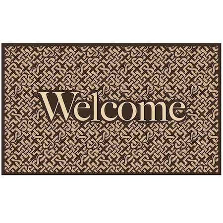 Stephan Roberts Home 18 x 30 in Recycled Rubber Doormat Genoa 30N18RM5606